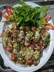 Tu Hài Nướng Mỡ Hành