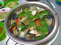 Nghêu hấp