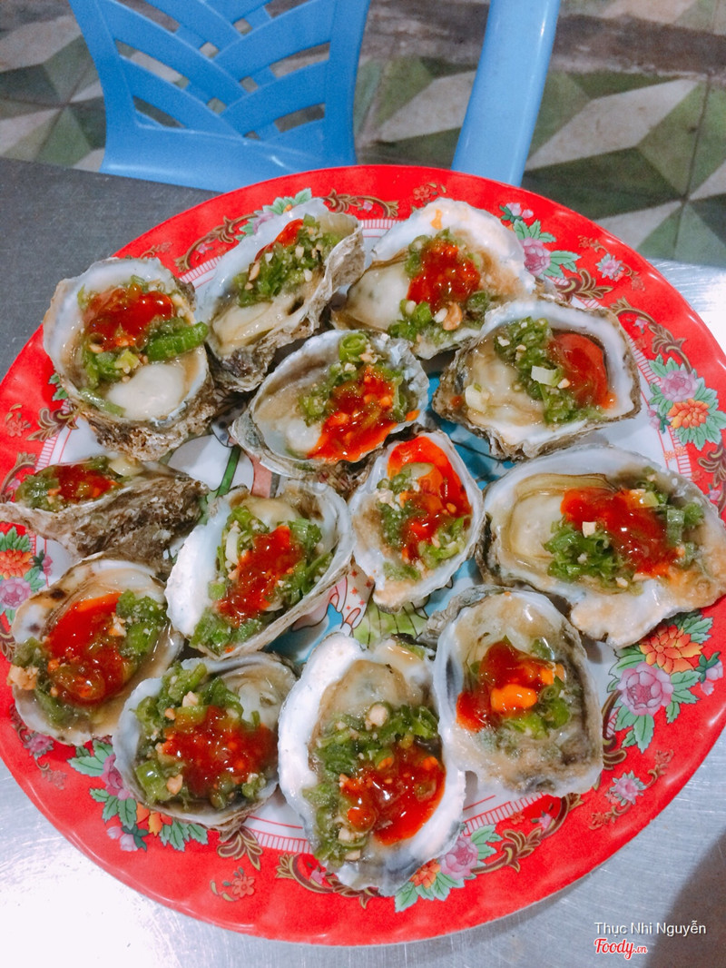 Hàu nướng mỡ hành