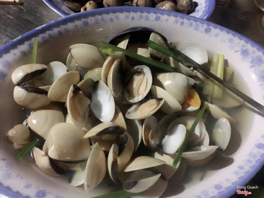 Nghêu hấp