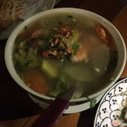 Canh chua tôm 115k