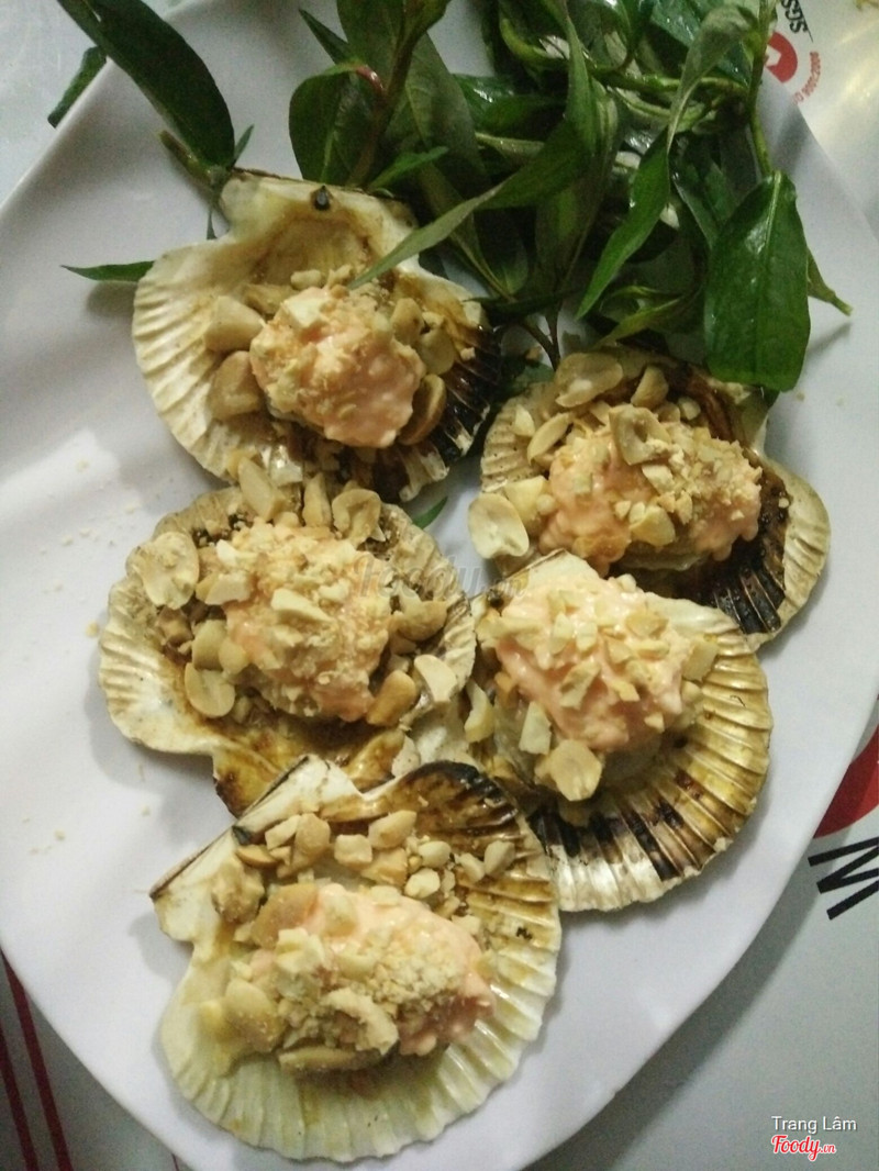 sò điệp nướng phomai hoàng đế