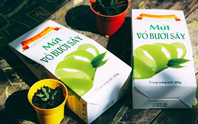 Nông Lâm Food - Mứt Vỏ Bưởi Sấy