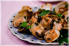 Nghêu Xào Kiểu Thái.