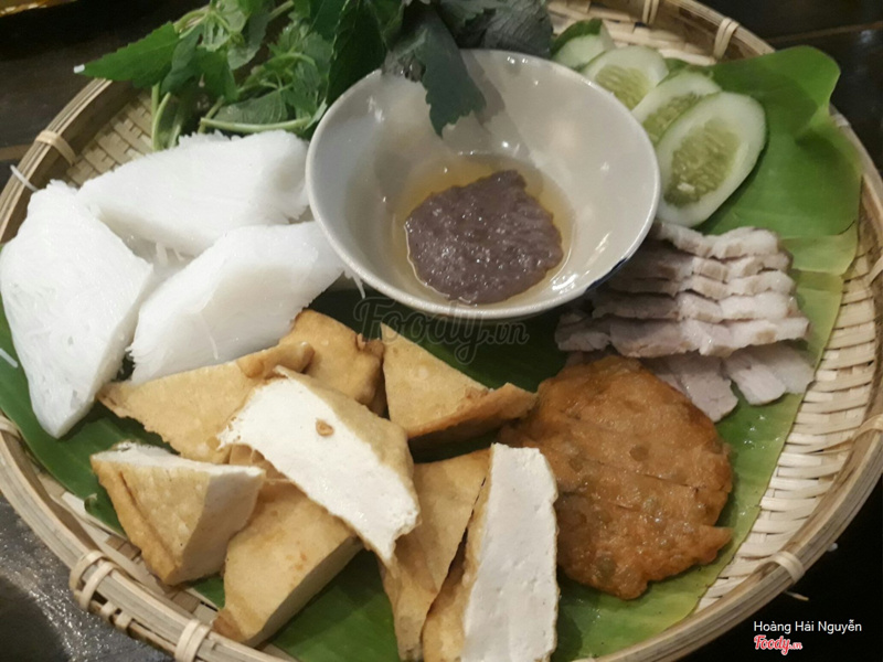 Bún đậu tá lả