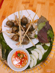 Ốc bươu nhồi thịt