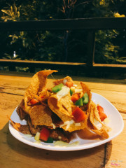 Nachos thêm thịt bò
