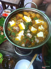 Lẩu riêu cua sườn sụn 250k