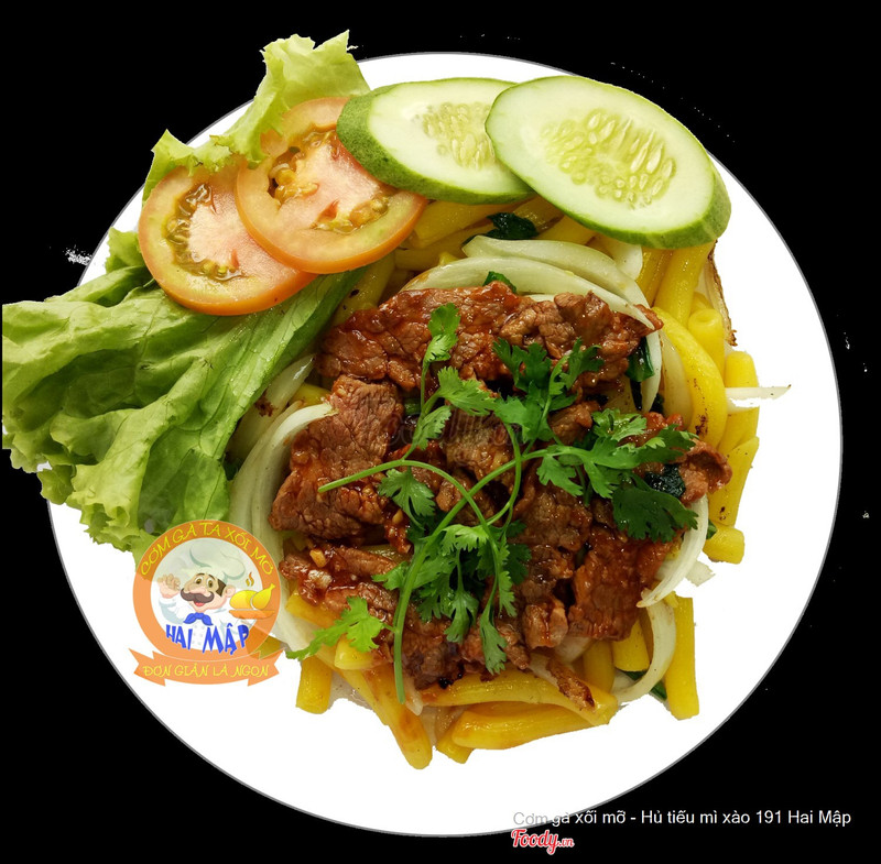 Nui xào bò Hai Mập