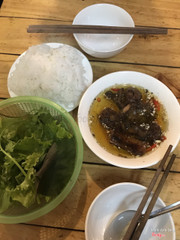 Bún chả 35k 