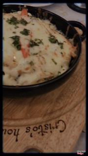 Mì ý gà sốt kem đút lò, cực ngon