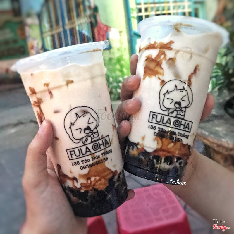 Sữa tươi trân châu đường đen sz L