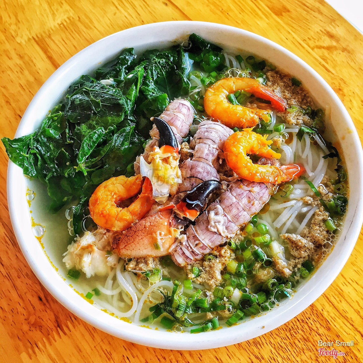 bún hải sản