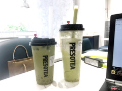 Bơ phô mai vs matcha latte