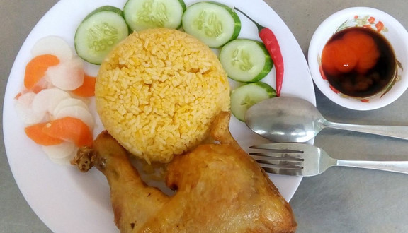 Cơm Gà Xối Mỡ BEN