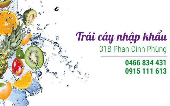 Trái Cây Nhập Khẩu - Phan Đình Phùng