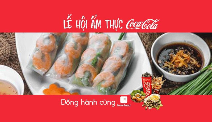 FoodFest - Gỏi Cuốn Sinh Nguyễn - NowFood x Coca