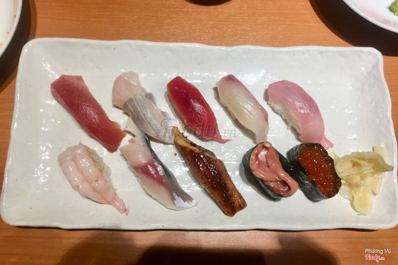 Set sushi