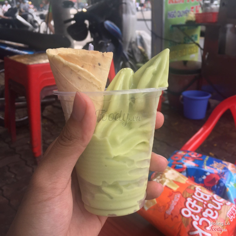 Kem tươi matcha