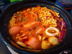 Spicy Seafood Korean Ramen: level 4