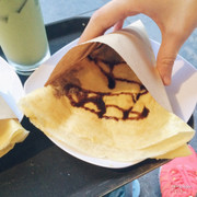 crepe xoài socola