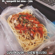 Mỳ ý spagetti bò băm