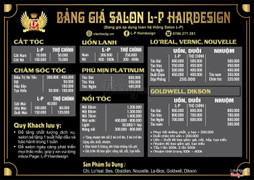 BẢNG GIÁ SLON LP