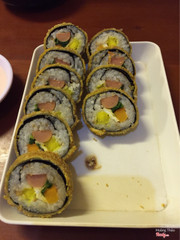 
gimbap chiên