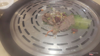 Thịt bò sau khi hấp