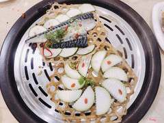 Cá basa và bầu