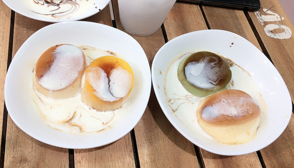 Bánh Flan, Sinh Tố & Nước Sâm