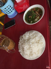 Bún chả chấm