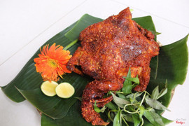 Gà ta nướng muối ớt