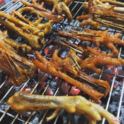 Chân gà nướng