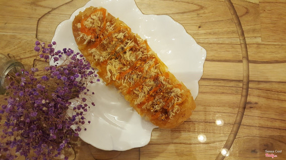 Bánh mì nướng muối ớt.