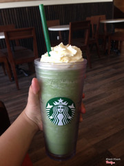 Green tea blended