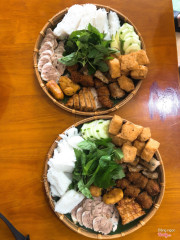 Bún đậu thập cẩm