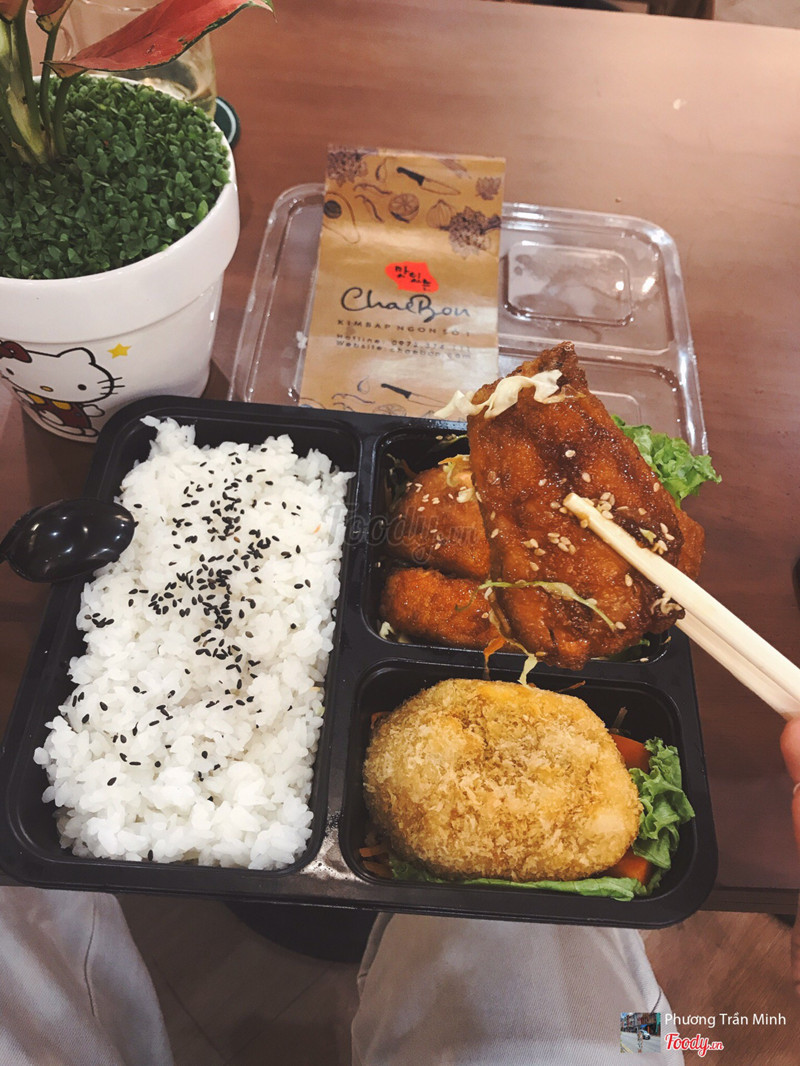 Bento Cá Hồi sốt Teriyaki