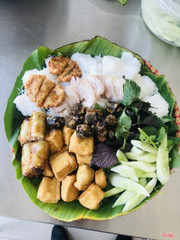 BÚN ĐẬU XUẤT ĐẦY ĐỦ 2 NGƯỜI ĂN