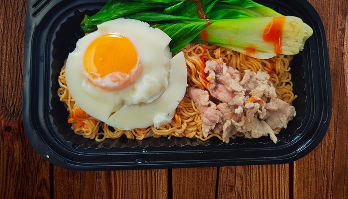 Khánh Mai Food - Mì Trộn Tóp Mỡ Trứng Lòng Đào