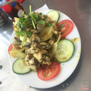 ếch xào sả ớt