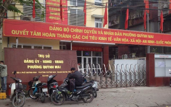 Trụ Sở UBND Phường Quỳnh Mai