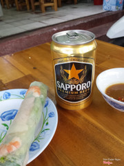 gỏi cuốn<a class='hashtag-link' href='/ho-chi-minh/hashtag/sapporopremiumbeer-188774'>#SapporoPremiumBeer</a>