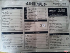 thực đơn - menu