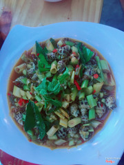 ốc hương xào xả ớt