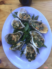 Hầu nướng mỡ hành