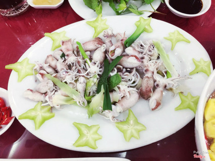 mực sim hấp