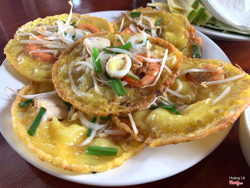 Dĩa bánh xèo 5 cái 