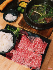 Phần phở bò Wagyu đặc biệt ngon mah