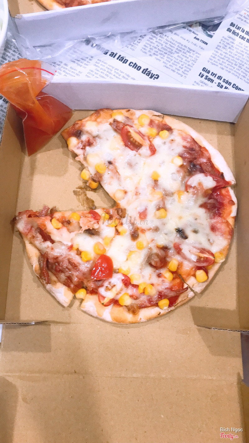 Pizza sườn xé BBQ